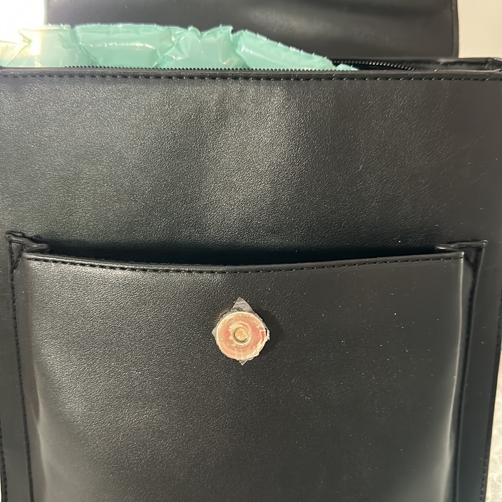 BCBG NWT Quincy black backpack - Picture 5 of 7